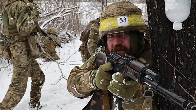 V�cvik ukrajinsk� 65. mechanizovan� brig�dy v Z�poro�sk� oblasti (29. prosince 2025)