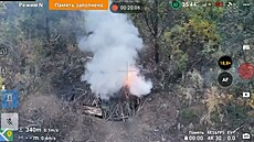 �eské drony s optickým vláknem zasahují cíle na Donbasu