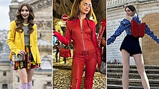 Emily v Pa�í�i a její outfity propracované do detailu