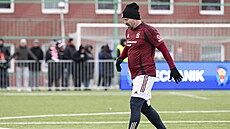 Tomá� �epka ze Sparty v utkání veterán�.