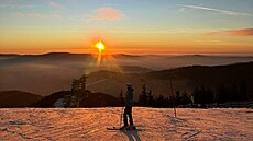 Na Dolní Morav� se ly�uje, jiné resorty musely z�stat p�es svátky zav�ené.