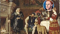 Obraz Karla Beckera zachycuje n�meckého obchodníka a banké�e Jakoba Fuggera v...