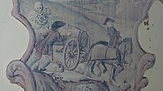 Zlod�j odnesl celkem osm obraz� na d�ev�ných kartu�ích.