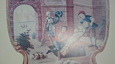 Zlod�j odnesl celkem osm obraz� na d�ev�ných kartu�ích.