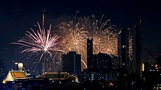 Thajský Bangkok slaví p�íchod nového roku 2026. (31. prosince 2025)