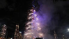 Dubaj vítá p�íchod nového roku 2026. (31. prosince 2025)
