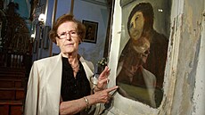 Cecilia Giménez, slavná restaurátorka rok po �restaurování� Ecce Homo. (11....