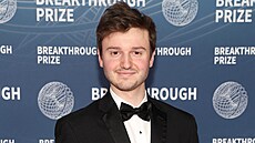 Úsp�ný startupista Brendan Foody na slavnostním ve�eru v kalifornské Santa...