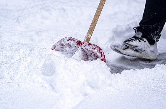 Sn�hové a mrazivé po�así v Praze. (9. ledna 2026)