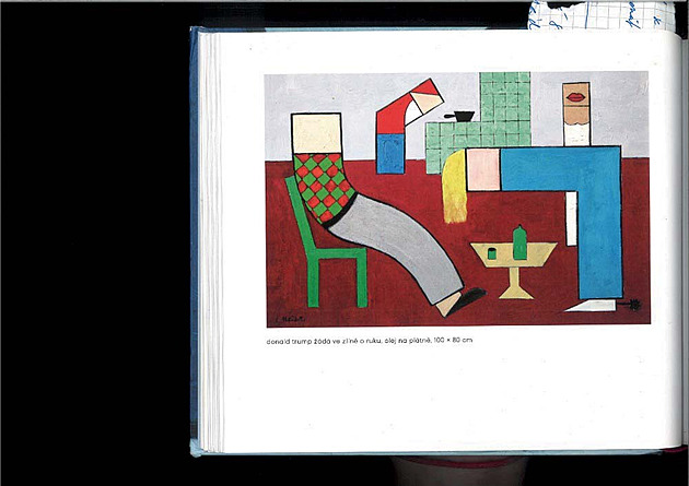 Kupiče mám, pro obraz s Trumpem přijeli až z Kuvajtu. Ivan Mládek baví i jako malíř