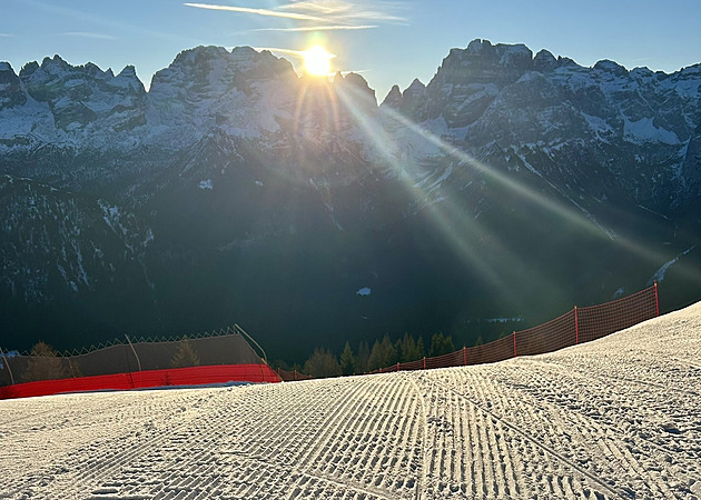 Krása, kterou nelze popsat. Božská Madonna lyžařská láká na adrenalin do Dolomit