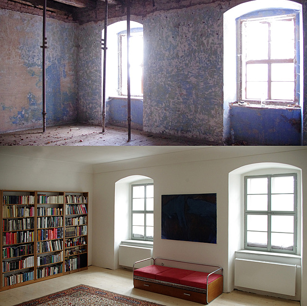 Když dům zní různou řečí. Manželé opravují faru v pohraničí a zvou za uměním