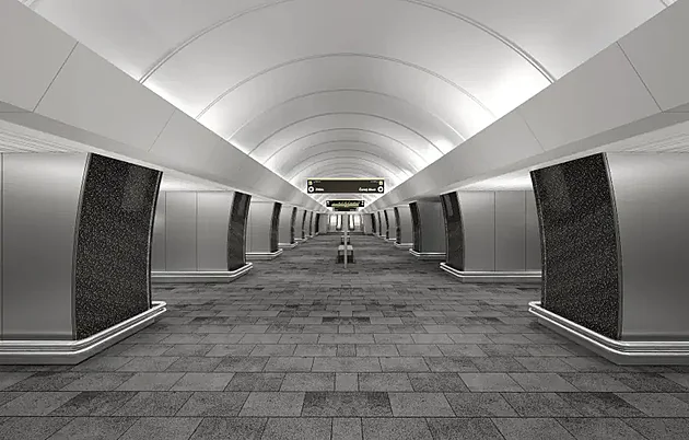 Nová Českomoravská se otevře v březnu. Dostane obklady od Maxima Velčovského