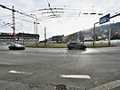 K�i�ovatka na silnici I/30 ve �tvrti Bukov v �st� nad Labem, kter� je zn�m� pod...