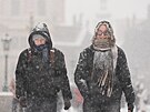 Sn�hov� a mraziv� po�as� v Praze. (9. ledna 2026)