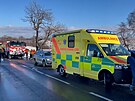 K nehod� na Brunt�lsku p�ivolal hasi�e �kol�k