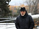 Na poh�eb herce Pavla Ne�ase v Brn� dorazil i herec Jan Kola��k. (9. ledna 2026)