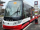 Tramvajovou dopravu na pra�sk�m Barrandov� zastavila v p�tek r�no sr�ka dvou...
