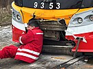 Nehoda tramvaj� v Praze na Barrandov� (2. ledna 2026) 