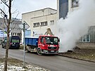 V Plzni u budovy Plze�sk� tepl�rensk� vybuchl horkovod. Po explozi z�stal v...