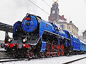 Lokomotiva Albatros na Hlavním nádra�í Praha