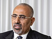 V�dce jemenské separatistické Ji�ní p�echodné rady (STC) Ajdarús Zubajdí. (22....