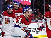 �eský úto�ník Vojt�ch �iha� po skv�lé individuální akci slaví vst�elený gól.