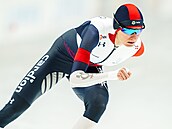 Martina Sábliková na ME v rychlobruslení v závod� na 3000 metr�.