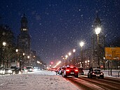 Zimní po�así v Berlín� (8. ledna 2026)