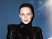 Natália Germáni na premié�e filmu Neporazitelní, ve kterém ztvár�uje postavu...