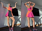 Sabalenková na svém Instagramu p�edvedla outfit pro Australian Open....