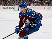 Martin Ne�as (88) z Colorado Avalanche v duelu s Ottawa Senators.