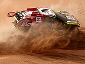 Martin Prokop a Viktor Chytka b�hem Rallye Dakar