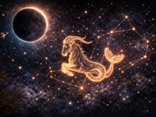 Novoluní v Kozorohu