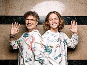 Patrik Hartl a jeho syn Hynek Hartl