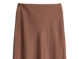 Saténová sukn� se �adí mezi celoro�ní kousky, v lednu ji noste pod kabátem a...