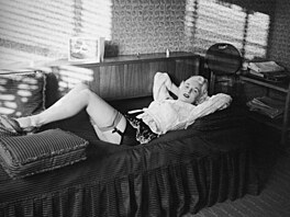 Zastírat to v�ak nem��eme. Osmadvacetiletá blondýnka v dubnu roku 1955 skute�n�...