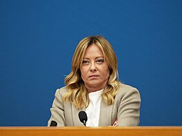 Italská premiérka Giorgia Meloniová (9. ledna 2026)