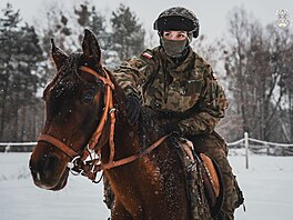 Jednotka 19. Nadbu�anské brigády územní obrany se specializuje na jízdní...
