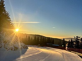 Z více ne� 10 kilometr� vzájemn� propojených sjezdovek je v provozu 8,1...