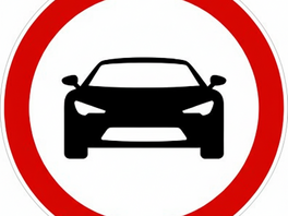 Moderní zna�ka by m�la zobrazovat elegantní auto s úzkými LED sv�tlomety a...