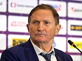 Prezident �eského svazu ledního hokeje Alois Hadamczik