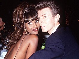 Iman a David Bowie (New York, 1993)