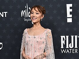 Ariana Grande na Critics Choice Awards v Santa Monice (4. ledna 2026)