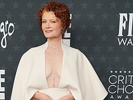 Rebecca Wisocky na Critics Choice Awards v Santa Monice (4. ledna 2026)