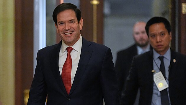 Americk� ministr zahrani�� Marco Rubio (5. ledna 2026)