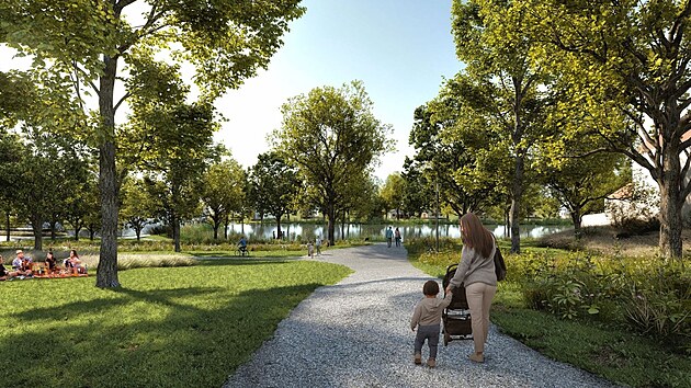 Z�meck� park v Porub� �ek� prom�na. M�stsk� obvod Ostrava-Poruba p�ipravuje komplexn� revitalizaci tohoto obl�ben�ho m�sta..Podoba projektu vych�z� z v�t�zn�ho n�vrhu architektonick� sout�e, kter� zpracoval slovensk� ateli�r LABAK.