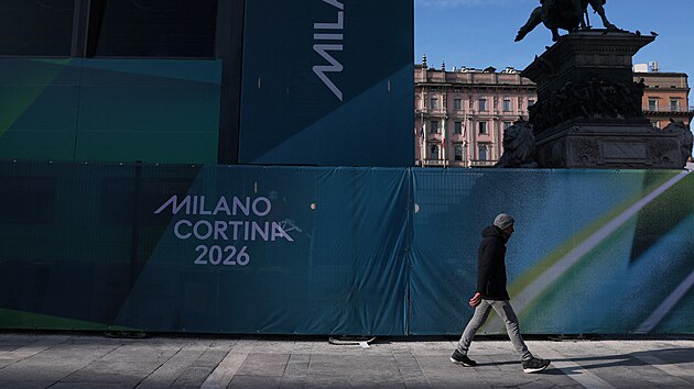 Mil�n u� se pomalu zahaluje do olympijsk�ch motiv�.