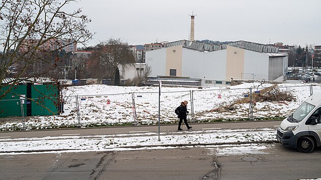 Na Ji�n�ch Svaz�ch ve Zl�n� skon�ila demolice tzv. �moul�ho m�sta. (leden 2026)