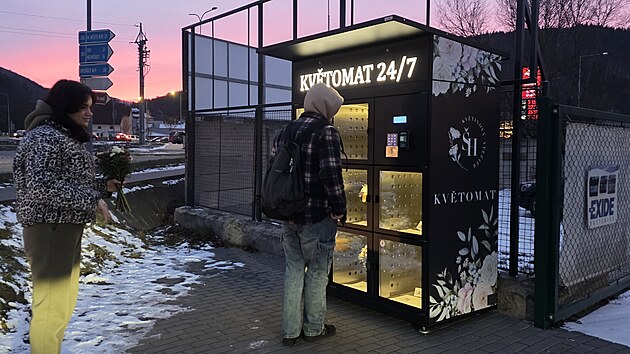 Automat na kv�tiny v Ti�nov� na Brn�nsku